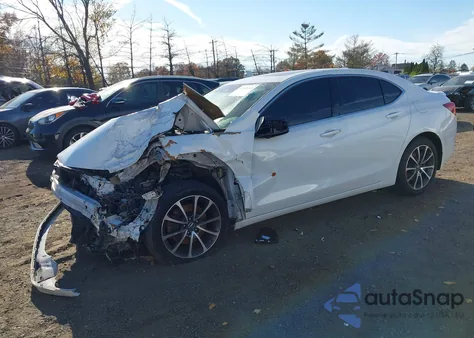 2015 Acura Tlx V6 Advance z USA, uszkodzony, nr VIN 19UUB2F74FA012488